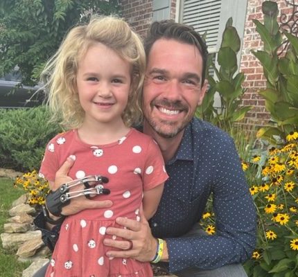 J. Thompson With Daughter 1